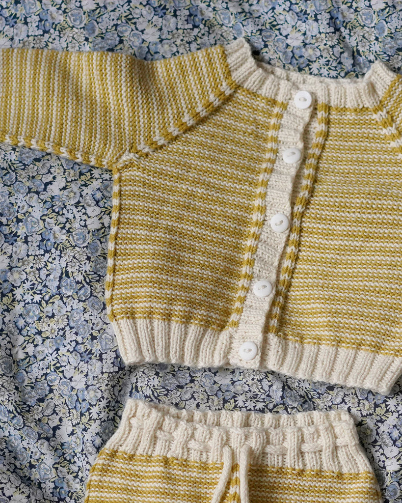 OPSKRIFT: Anholt Strik Cardigan Baby