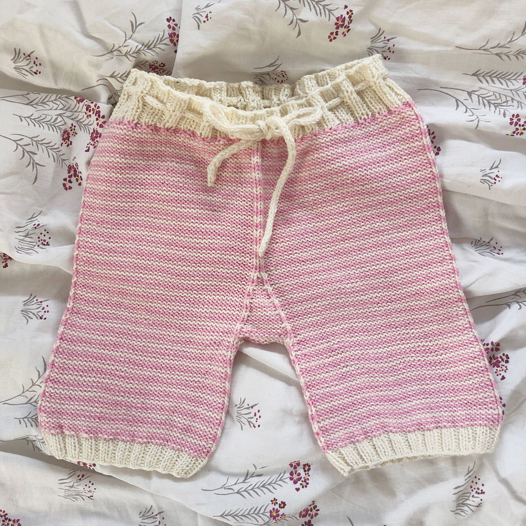 OPSKRIFT: Anholt Strik Shorts Baby Kit Couture