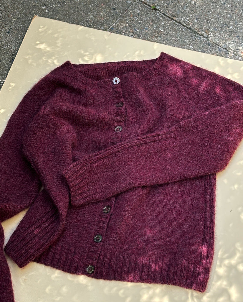 KIT: Borgan Strik Cardigan Rund Hals