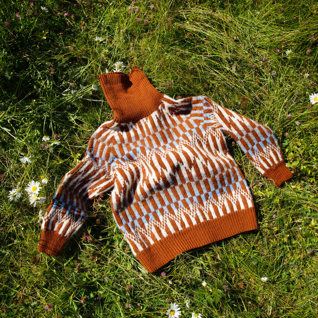 GARNPAKKE: Disko Strik Sweater