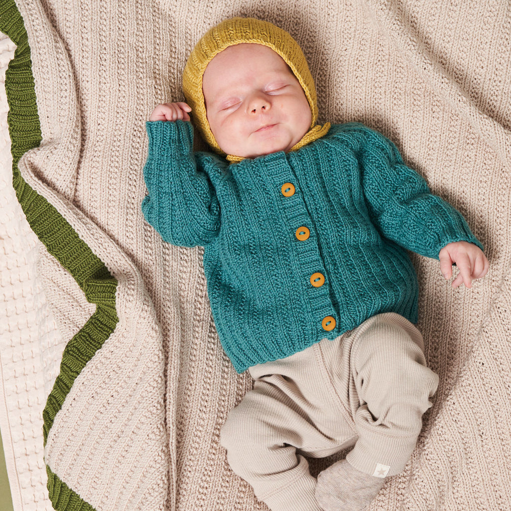 OPSKRIFT: Eldey Strik Cardigan Baby