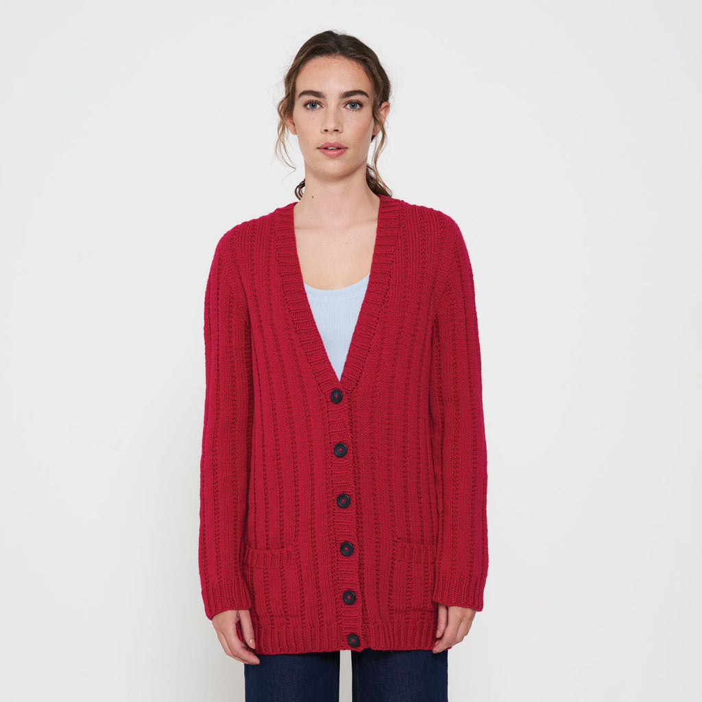 OPSKRIFT: Eldey Strik Cardigan Dame