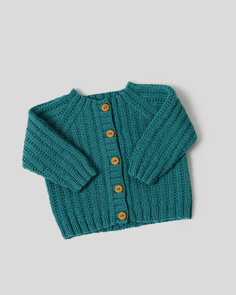 OPSKRIFT: Eldey Strik Cardigan Baby