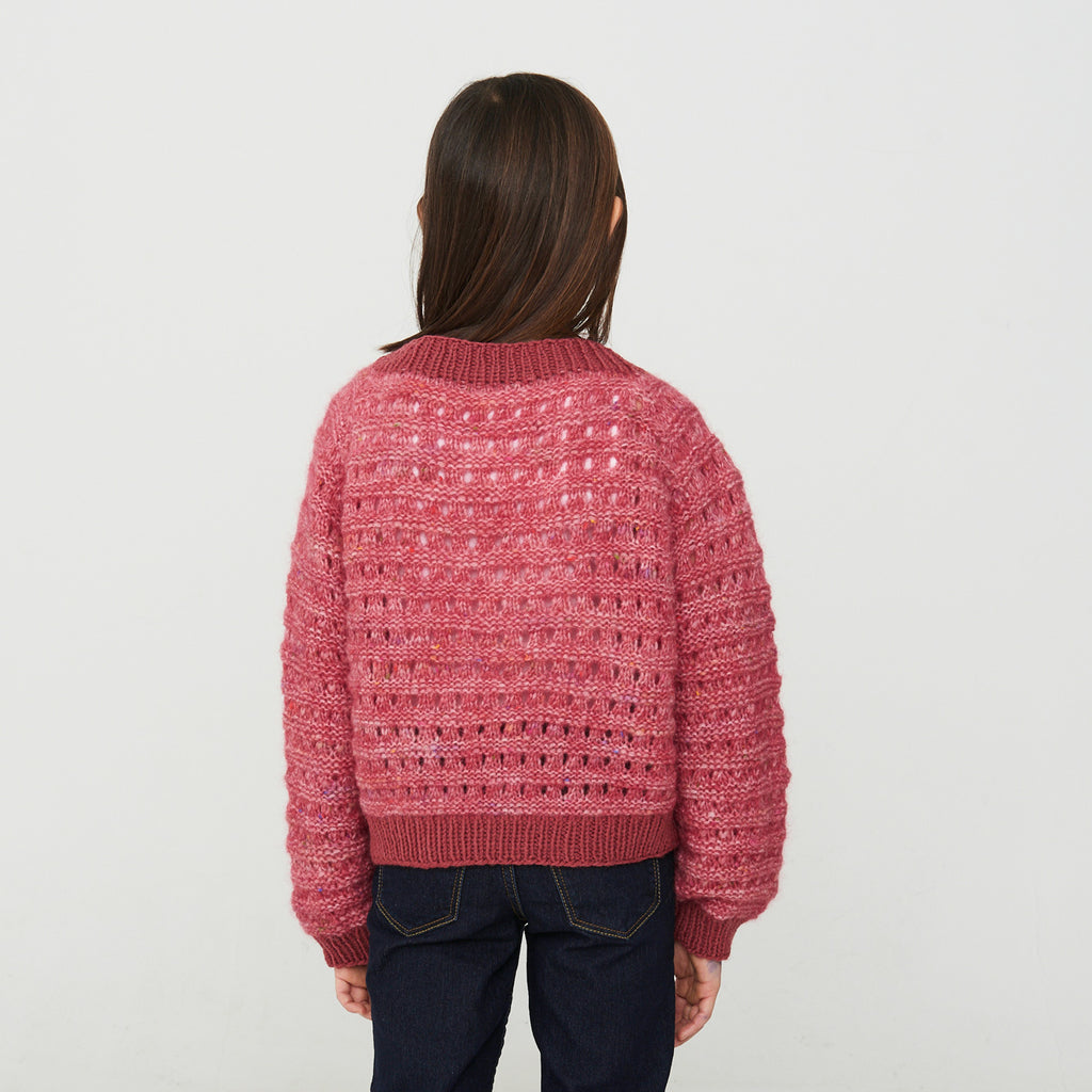 OPSKRIFT: Endelave Strik Cardigan Barn