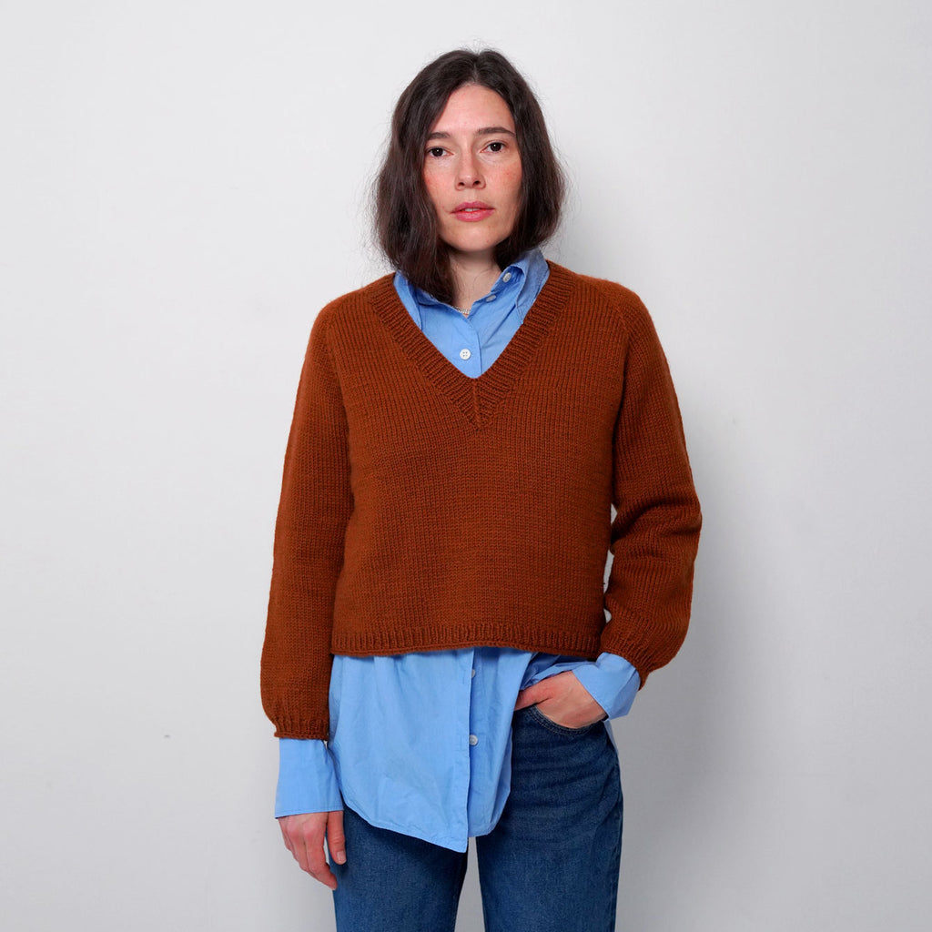 OPSKRIFT: Enholmen Strik Sweater