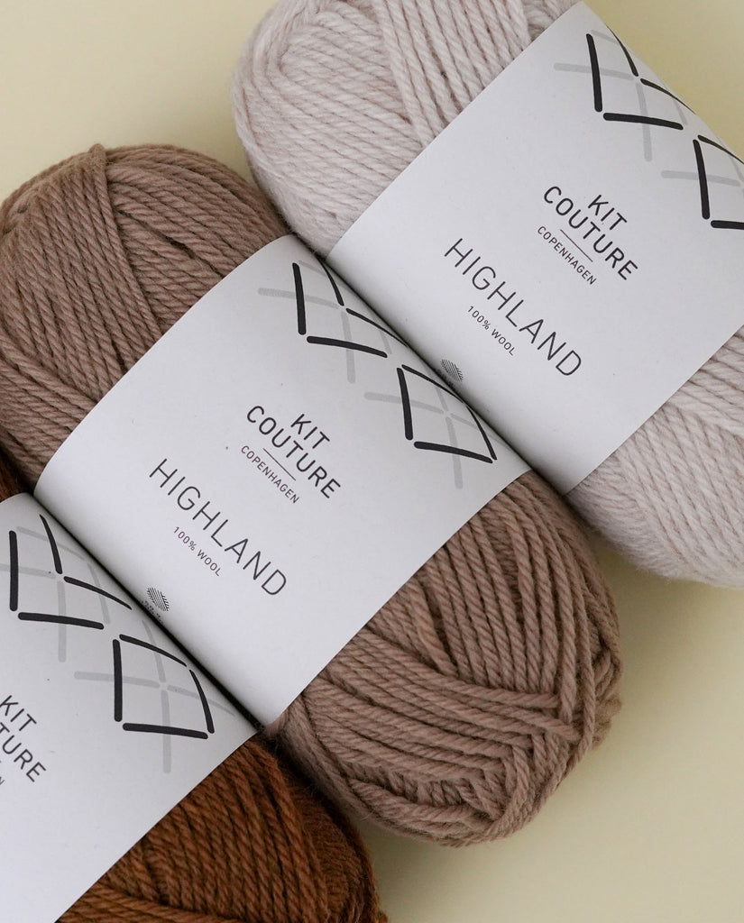 Highland garn - Udgåede farver