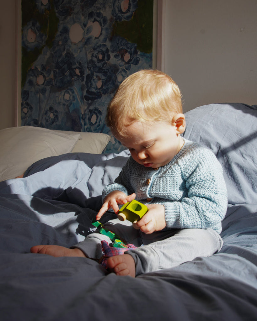 OPSKRIFT: Mykines Strik Cardigan Baby