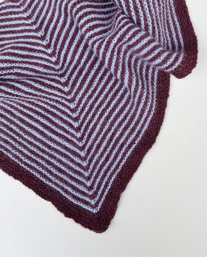 OPSKRIFT: Nesna Strik Tørklæde Cashmere