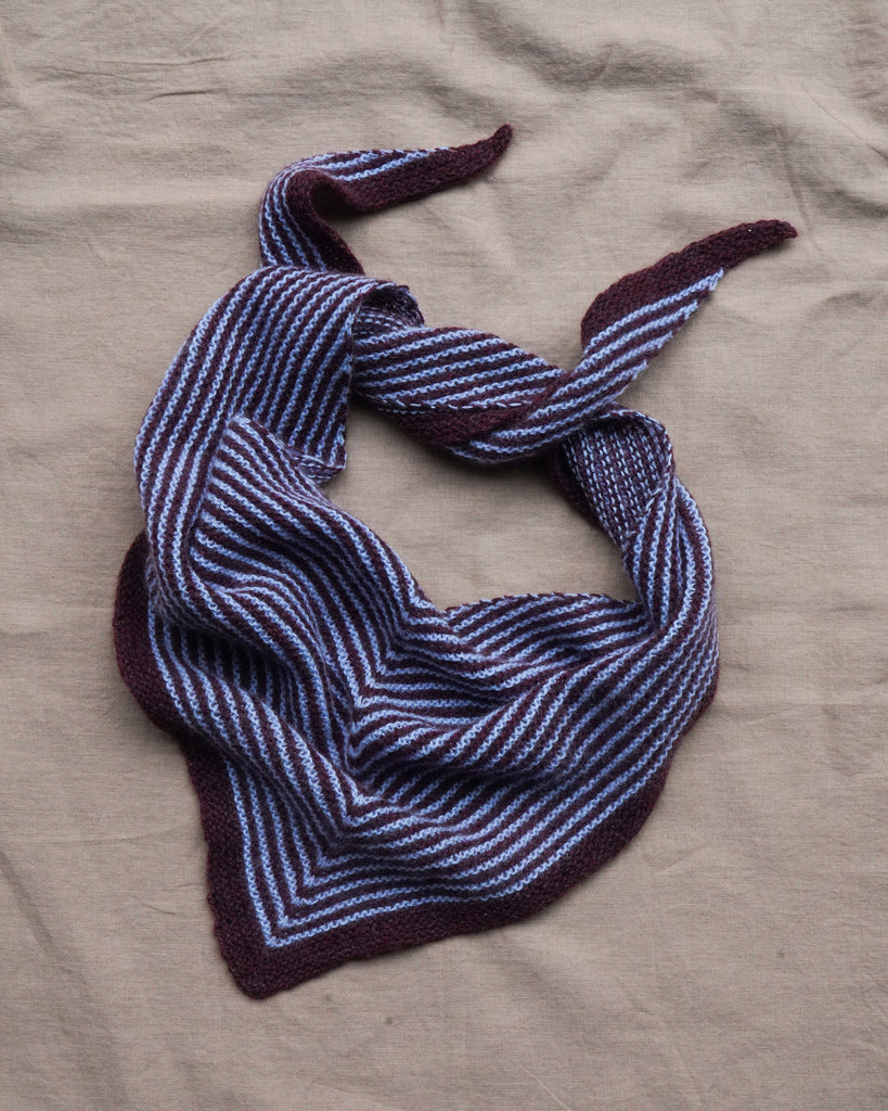 OPSKRIFT: Nesna Strik Tørklæde Cashmere