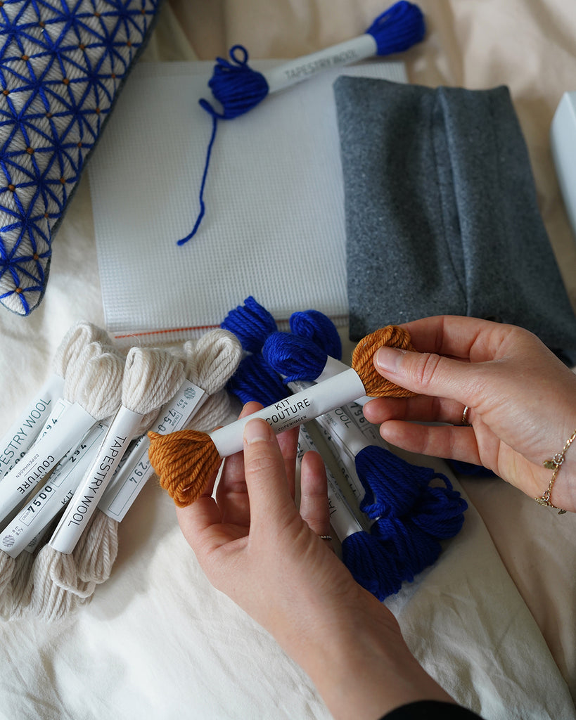 KIT: Tromøya Broderi Pude