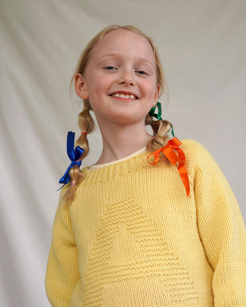 OPSKRIFT: Fejø Strik Sweater Barn