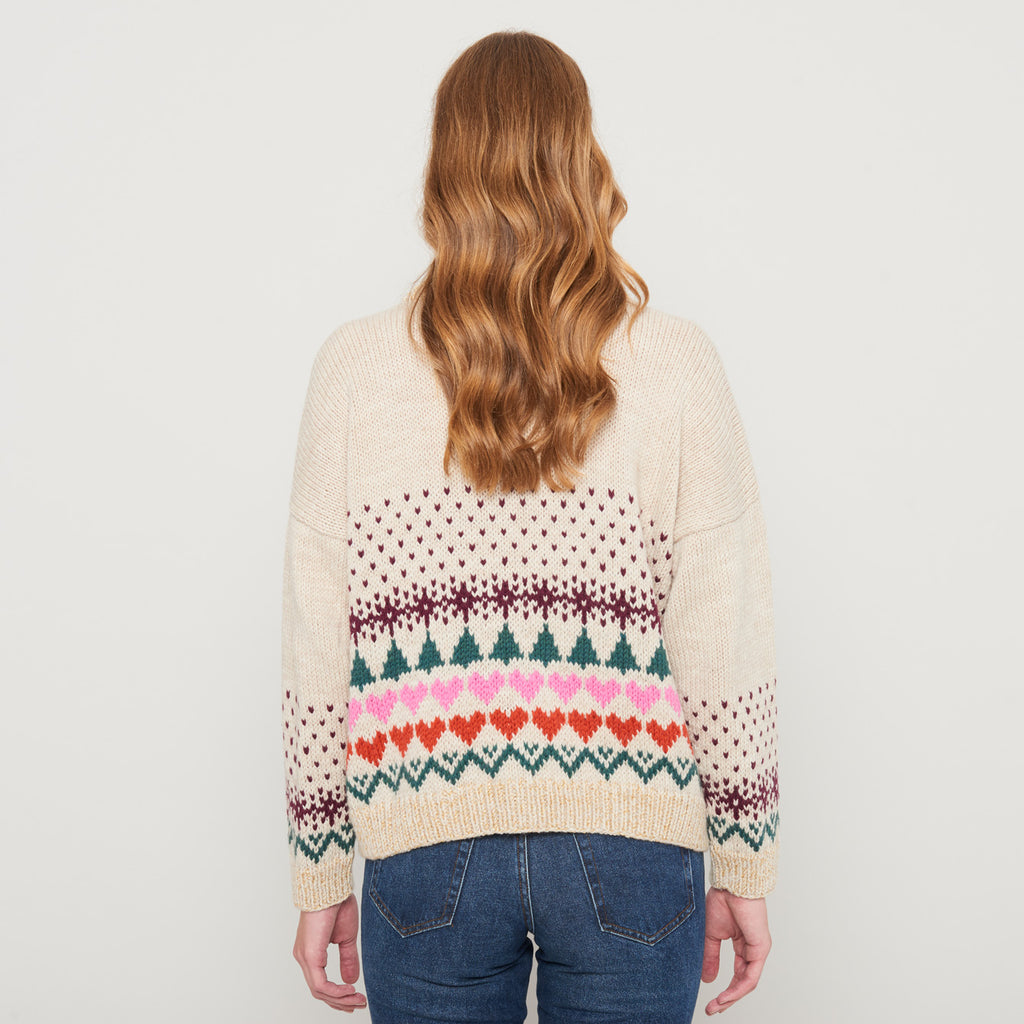 OPSKRIFT: Aluk Strik Sweater
