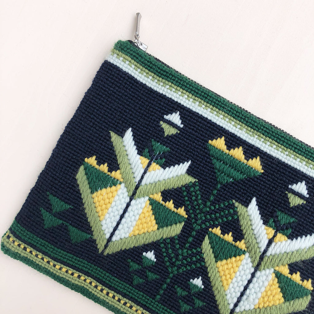 kapok Sober fatning OPSKRIFT: Trukhaniv Broderi Clutch | Kit Couture